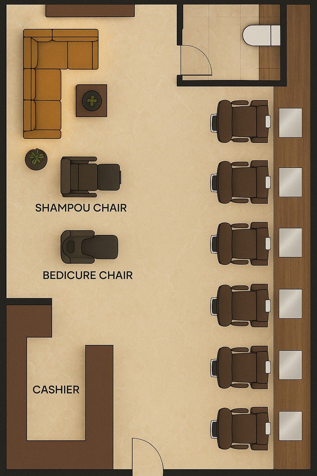 Design Konsep Barbershop